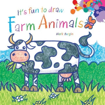 Paperback It's Fun to Draw Farm Animals Book