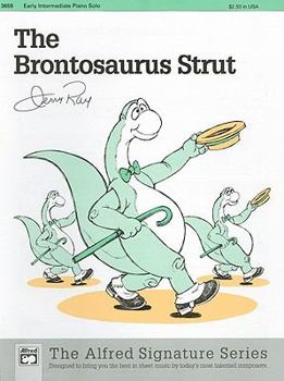 Paperback Brontosaurus Strut: Sheet Book