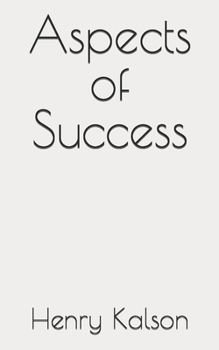 Paperback Aspects of Success Book