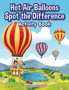 Paperback Hot Air Balloons Spot the Difference Activity Book