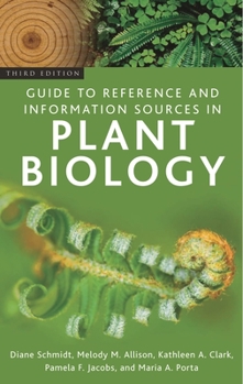 Paperback Guide to Reference and Information Sources in Plant Biology Book