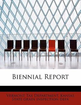 Hardcover Biennial Report Book