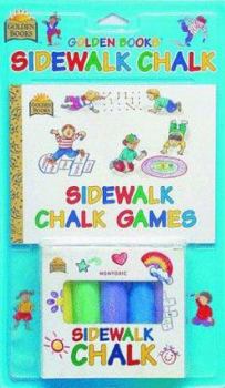 Paperback Sidewalk Chalk Games [With Sidewalk Chalk Games and Fat Sidewalk Chalk] Book