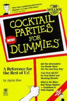 Paperback Cocktail Parties for Dummies Book