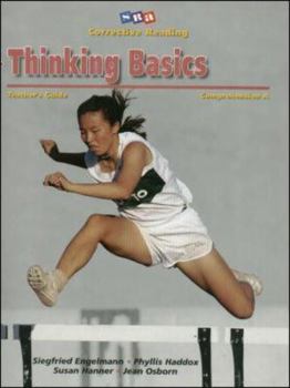 Paperback Corrective Reading Comprehension, Level A: Thinking Basics- Teacher's Guide Book