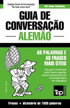 Paperback Guia de Conversação Português-Alemão e dicionário conciso 1500 palavras [Portuguese] Book