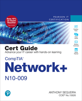 Paperback Comptia Network+ N10-009 Cert Guide Book