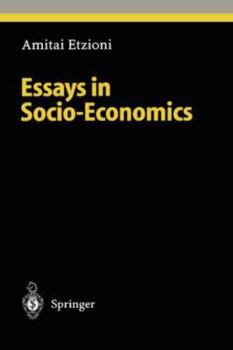 Hardcover Essays in Socio-Economics Book