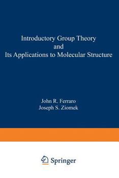 Paperback Introductory Group Theory and Its Application to Molecular Structure Book