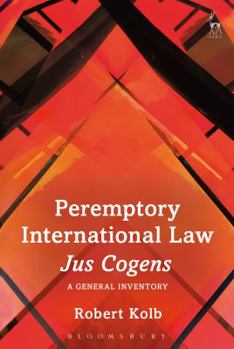 Paperback Peremptory International Law - Jus Cogens: A General Inventory Book