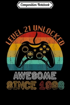 Paperback Composition Notebook: Level 6 Unlocked Awesome Since 2013 6th Birthday Gamer Journal/Notebook Blank Lined Ruled 6x9 100 Pages Book