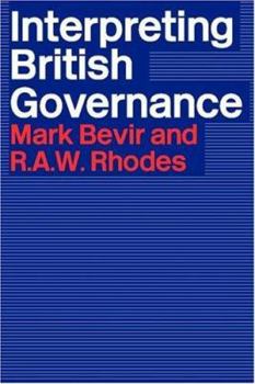 Paperback Interpreting British Governance Book