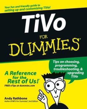 Paperback Tivo for Dummies Book