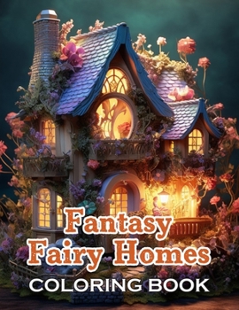 Fantasy Fairy Homes Coloring Book: 100+ High-Quality and Unique Coloring Pages