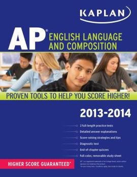 Paperback Kaplan AP English Language and Composition Book