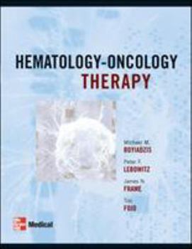 Paperback Hematology - Oncology Therapy Book