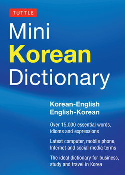Paperback Mini Korean Dictionary Book