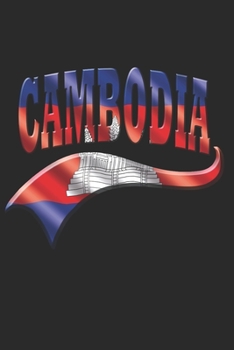 CAMBODIA NOTEBOOK: Cambodia Notebook | college book | diary | journal | booklet | memo | composition book | 120 sheets - Dot Grid paper 6x9 inch