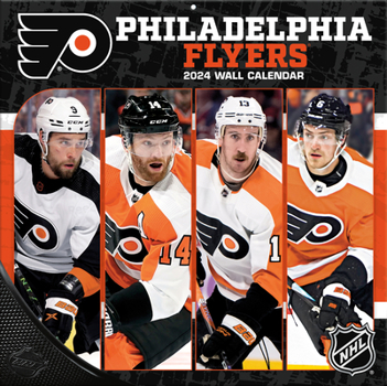 Calendar Philadelphia Flyers 2024 12x12 Team Wall Calendar Book