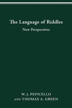 Paperback The Language of Riddles: New Perspectives Book