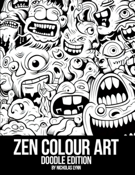 Paperback Zen Colour Art: Doodle Edition Book
