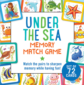 Board Game Under the Sea Memory Match Game (Set of 72 Cards) Book