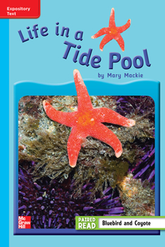 Spiral-bound Reading Wonders Leveled Reader Life in a Tide Pool: On-Level Unit 4 Week 3 Grade 3 Book