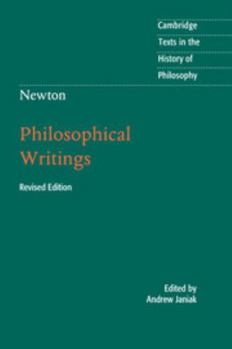 Hardcover Newton: Philosophical Writings Book