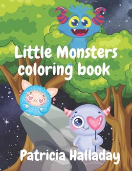 Paperback LIttle Monsters Coloring Book