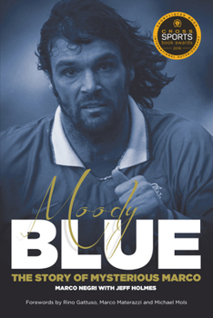 Hardcover Moody Blue: The Story of Mysterious Marco Book