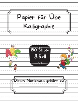 Paperback Papier f?r ?be Kalligraphie [German] Book