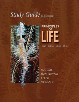 Paperback Study Guide to Accompany Principles of Life Book
