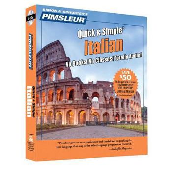 Audio CD Pimsleur Italian Quick & Simple Course - Level 1 Lessons 1-8 CD: Learn to Speak and Understand Italian with Pimsleur Language Programs Book