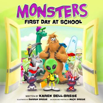 Paperback Monsters First Day at School Book