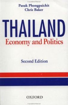 Paperback Thailand: Economy and Politics Book