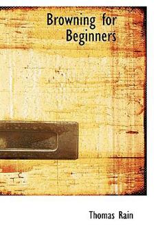 Paperback Browning for Beginners Book