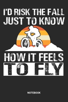 Notebook: Mountain Bike Themed Notebook (6x9 inches) with Blank Pages ideal as a Cycle MTB Journal. Perfect as a Mountainbike Downhill Biycle Lover. Great gift for Kids, Men and Women