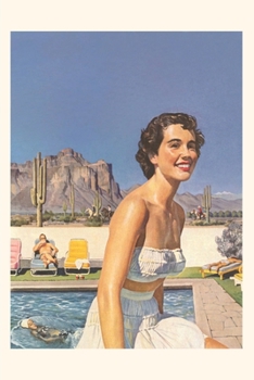 Paperback Vintage Journal Relaxing by the Pool Book