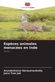 Paperback Espèces animales menacées en Inde [French] Book