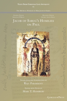 Paperback Jacob of Sarug's Homilies on Paul Book