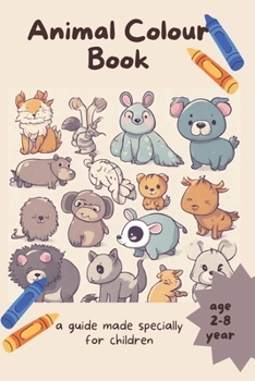 Paperback Colour Book: Animal Colour Book