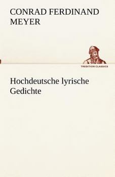 Paperback Hochdeutsche lyrische Gedichte [German] Book