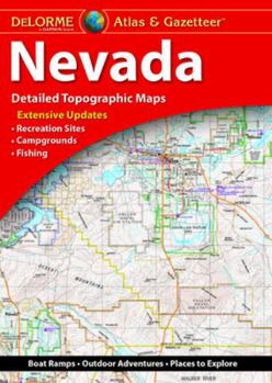 Hardcover Delorme Atlas & Gazetteer: Nevada Book