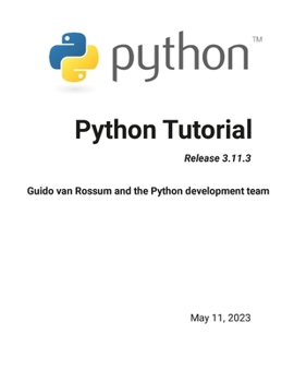 Paperback Python Tutorial 3.11.3 Book