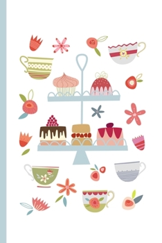 Weekly Planner: A Week to View Diary and Organiser - Sunday Start with Afternoon Tea Cover Art