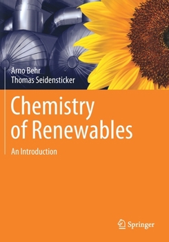 Paperback Chemistry of Renewables: An Introduction Book