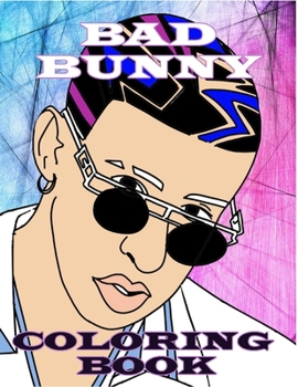 Paperback Bad Bunny Coloring Book