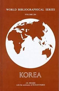 Hardcover Korea (World Bibliographical Series) Book