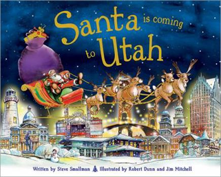 Hardcover Santa Is Coming to Utah Book