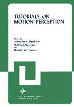 Paperback Tutorials on Motion Perception Book